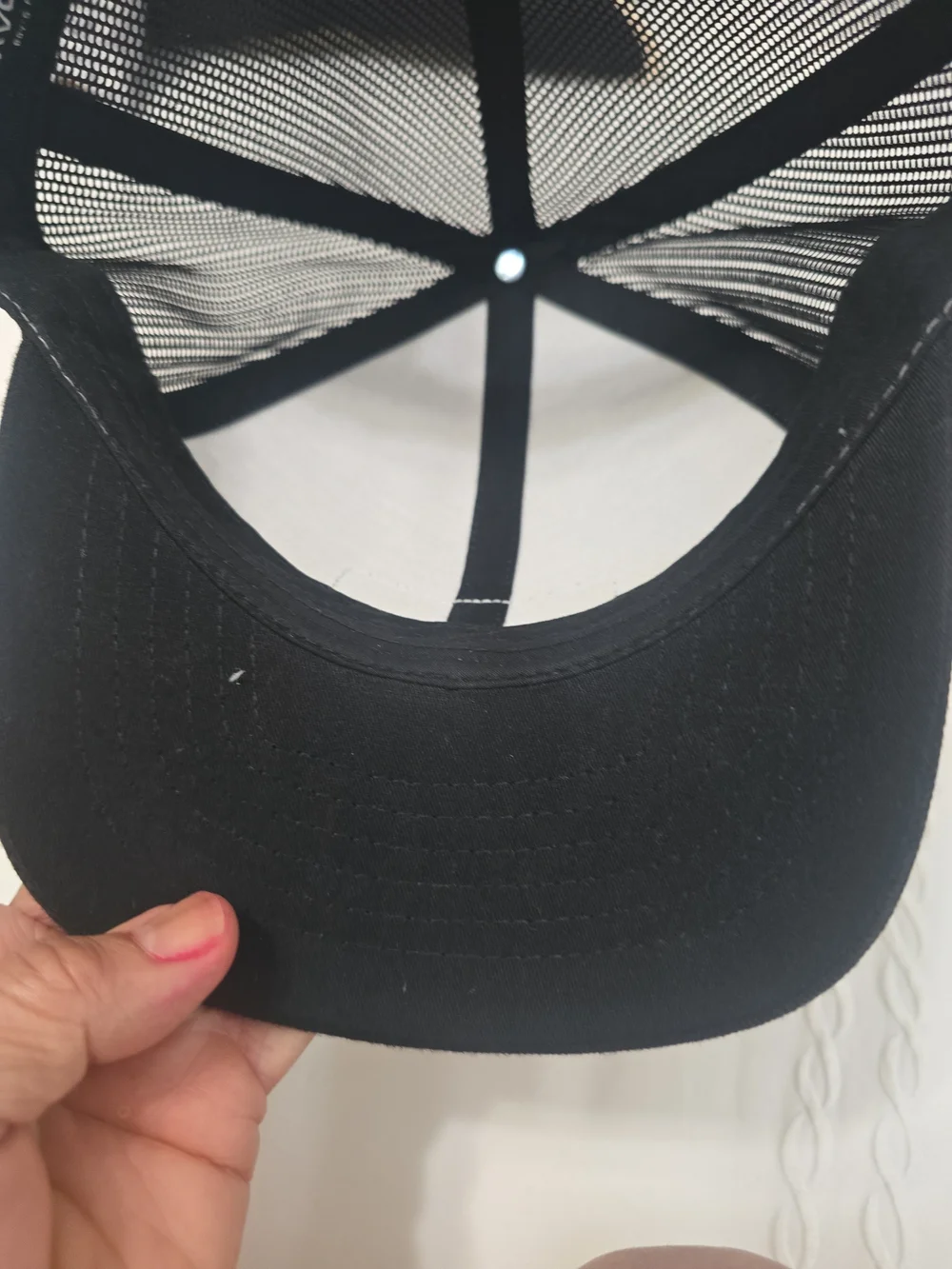 RVCA Two-Tone Trucker Hat - Gray & Black